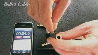 Video thumbnail for How To Make a SLUG DIY cable Pedal Board Kit In 48 Seconds -Bullet Cable by Bullet Cable