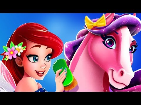 Fun Animal Horse Care  - Pet Pony Tooth Fairy Makeover Clean Up Hair Salon Kids Girls Games
