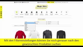 Navigationsvideo von stickbymagic.de