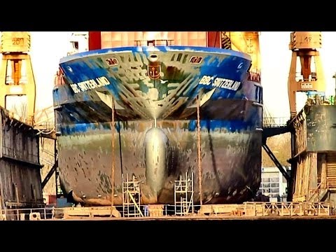 BBC SWITZERLAND DGFL2 IMO 9433315 in Floatingdock Dock Emder Schwimmdock thorough makeover Emden Ger