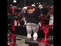 Roelly Winklaar Trains Legs In Oxygen Gym, Kuwait (April 2019)