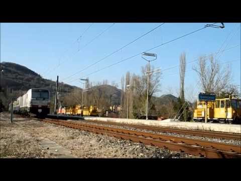 Siemens Vectron E191.001 + E190.311 Inrail: Convoglio prova a Giuncano