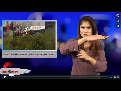 Sign1News 8.14.18 - News for the deaf community powered by CNN in American Sign Language (ASL)