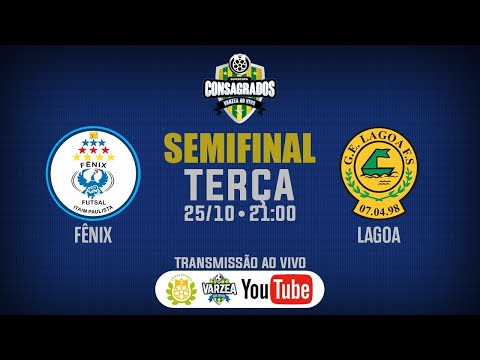 FÊNIX FS X G.E. LAGOA FS  - SEMI FINAIS DA SUPERCOPA CONSAGRADOS/VÁRZEA AO VIVO
