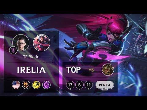 Irelia Top vs Renekton - NA Master Patch 9.6