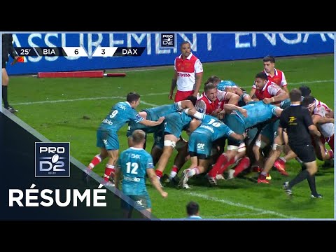 PRO D2 Saison 2023-2024 J10 - Résumé Biarritz Olympique-US Dax