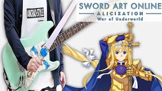 Sword Art Online Alicization War of Underworld II OP - ANIMA  (Guitar Cover)