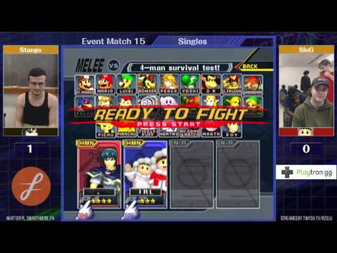 Event Match 15: Stango (Marth) vs SluG (Icies) - Winners Quarters