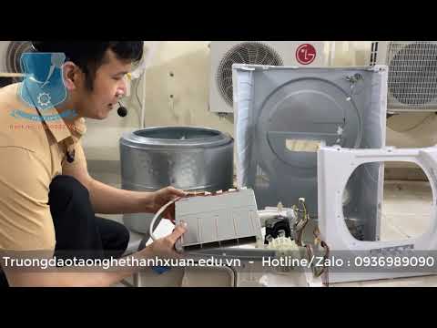 Cấu Tạo Và Nguyên Lý Làm Việc Của Máy Sấy Quần Áo Công Nghệ Ngưng TụII Dạy Nghề Thanh Xuân