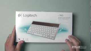 Video thumbnail for Logitech K760 Solar Powered Keyboard by zollotech