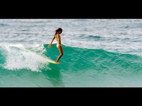 Tamarindo, Costa Rica - Longboard Surfing Playa Grande and  Witches Rock