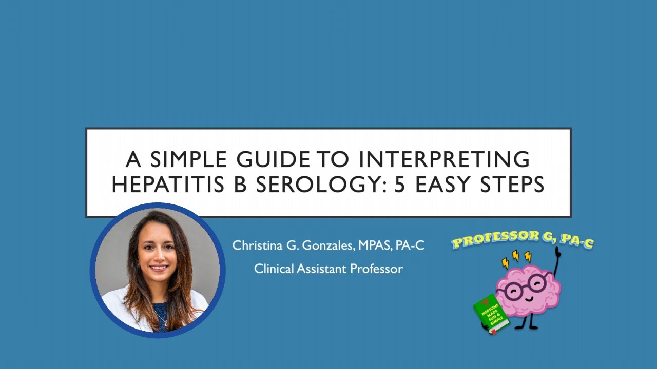 Hepatitis B Test Interpretation | A Guide for Students