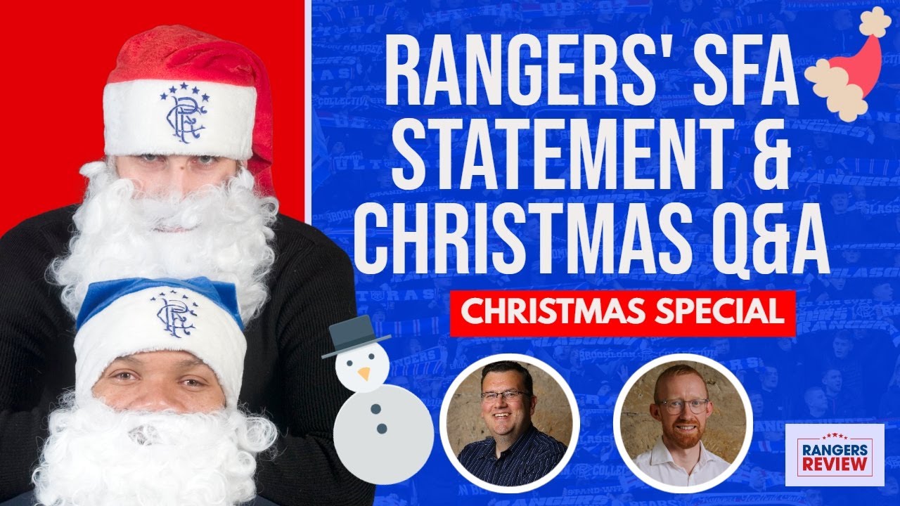 The bumper Rangers Christmas Q&A with Derek and Jonny