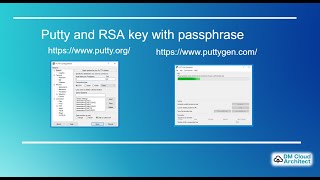 Generate RSA key and configure putty