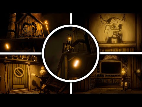 Bendy: Secrets of the Machine - ALL Secrets (Showcase)