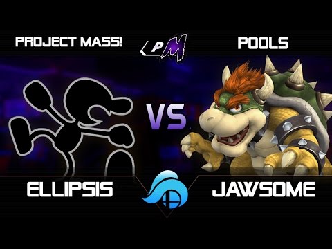 Project MASS Pools - Ellipsis (Game and Watch) vs. Jawsome (Bowser/Squirtle)