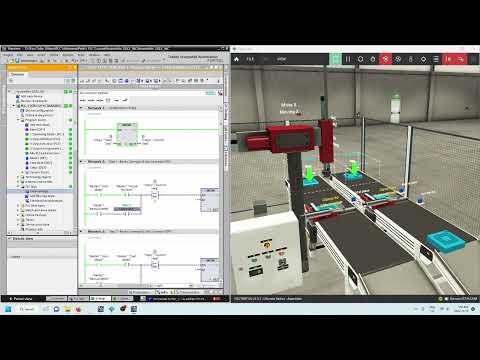 Siemens TIA Portal & Factory IO (Assembler Scene_Part 1_Operating Modes)