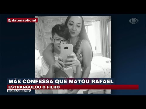 CASO RAFAEL: MÃE CONFESSA QUE MATOU FILHO DE PROPÓSITO | BRASIL URGENTE