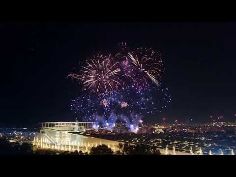 One of the most beautiful fireworks show in football. Napoli Serie A Scudetto Party