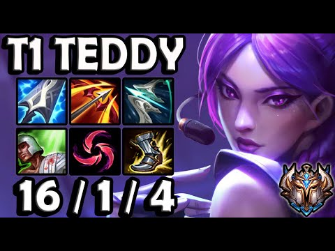 T1 Teddy KAISA ADC vs MISS FORTUNE - Patch 10.25 Ranked Korea ✅