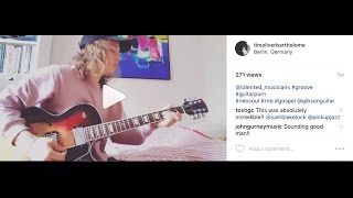 Neo-Soul/Gospel  Guitar Lesson - (Instagram Clip)