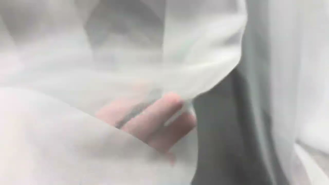 Sky Blue Polyester Chiffon - Honesty