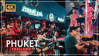 Phuket Thailand 2025 Bangla Road Nightlife 4K Walking Tour