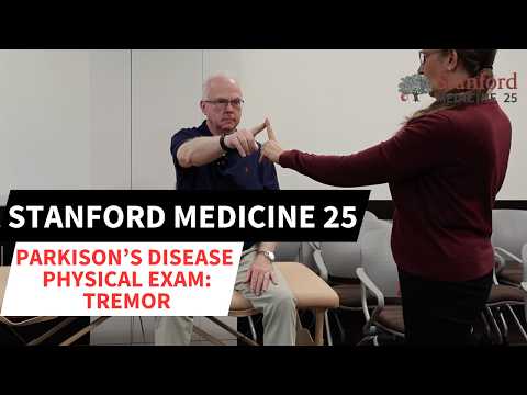 Parkinson's Disease Real Patient’s Tremor Exam - Stanford Neurologist