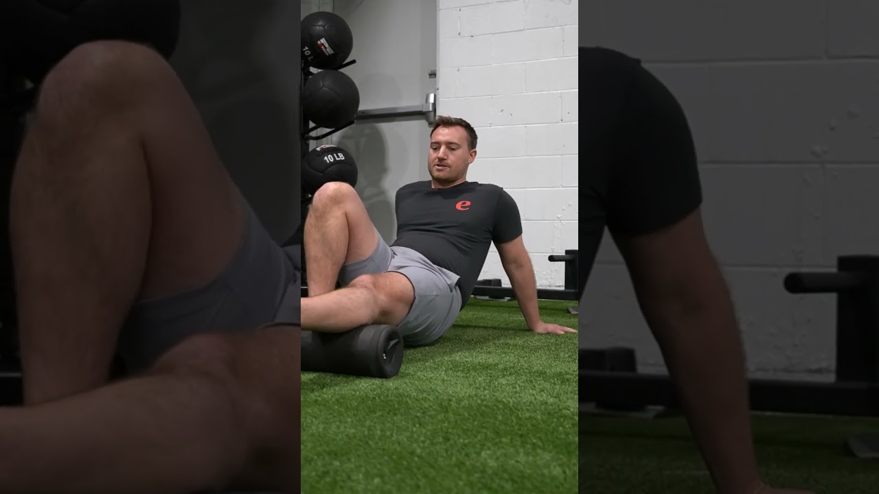 Calf Foam Roll - YouTube