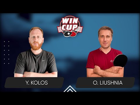 15:30 Yurii Kolos - Oleksandr Liushnia West 3 WIN CUP 30.12.2023 | TABLE TENNIS WINCUP
