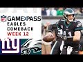 Every Play from Eagles Comeback vs. Giants | NFL Condensed Game