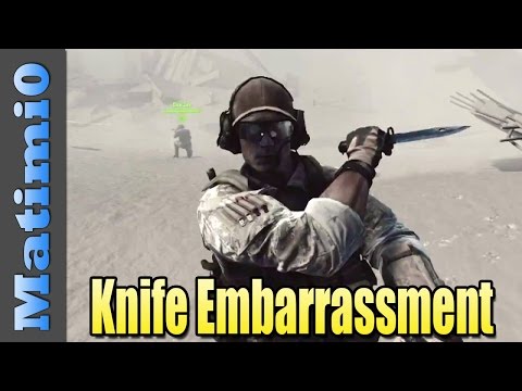 SW40 Pistol Duel - Knife Embarrassment - Battlefield 4