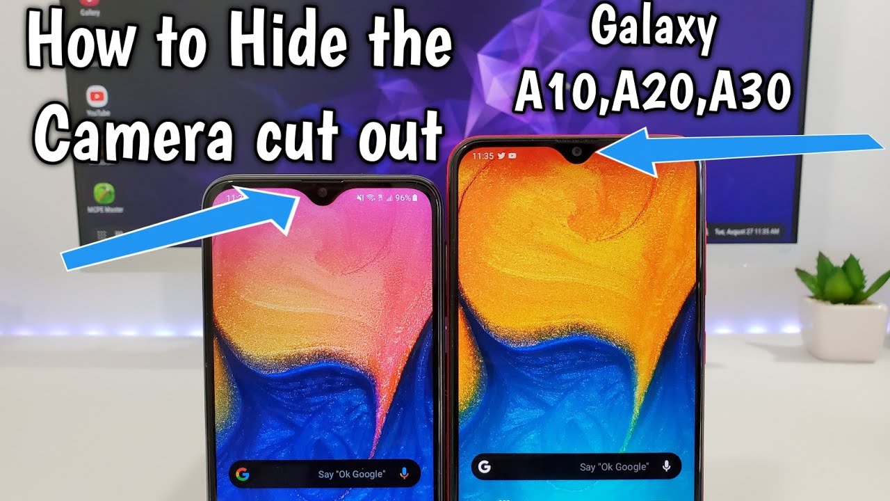 How to hide the Camera cut out on any Samsung phone