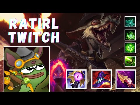⚡ RATIRL Twitch ADC VS Draven ⚡ Patch 11.13