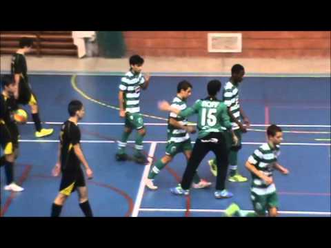 14/15 Golos Jornada 10 - Camp.Dist.Divisão Honra - Sporting CP - 14 Qta. dos Lombos - 1 JUNB