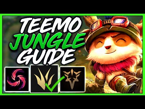 HOW TO WIN EVERY SINGLE GAME WITH TEEMO JUNGLE (ULTIMATE GUIDE) - League of Legends
