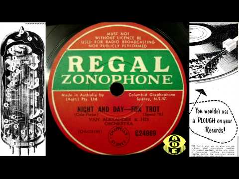 Van Alexander - Night And Day (Porter) REGAL ZON OA028198