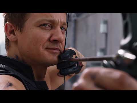 Hawkeye I Got Him Scene   New York Battle Scene   The Avengers 2012  1080 x 1920