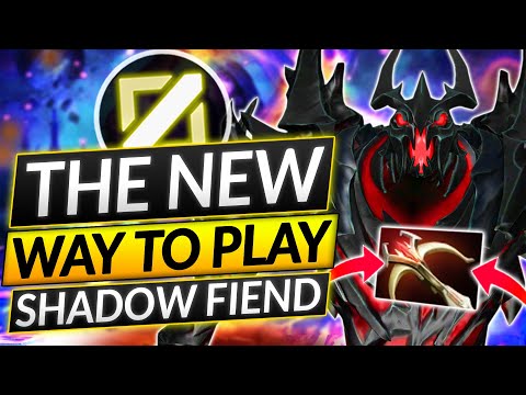 NEW MID SHADOW FIEND BUILD is BREAKING THE META - INSANE PRO TIPS (BROKEN) - Dota 2 Guide