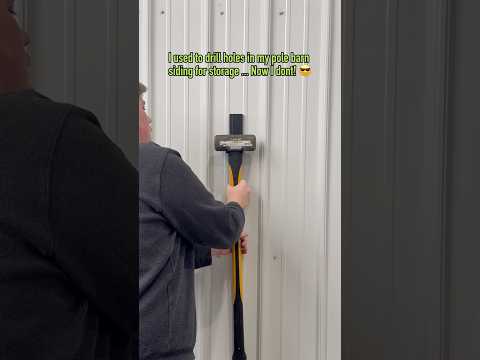 Video: Gator Magnetics Pole Barn Storage Without Drilling Holes in the Walls video thumbnail