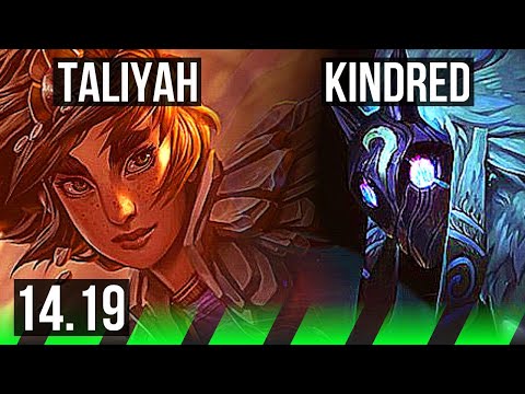 TALIYAH vs KINDRED (JGL) | Legendary | EUW Master | 14.19
