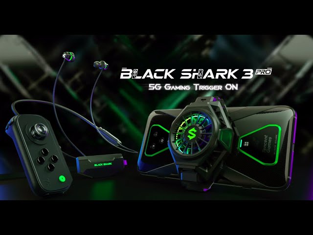 Black Shark 3 Pro 5G 12GB 256GB 7.1" Blasting Black video
