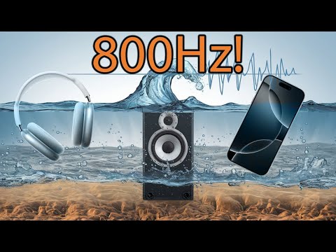 Wasser aus Lautsprecher bekommen (1 Stunde)