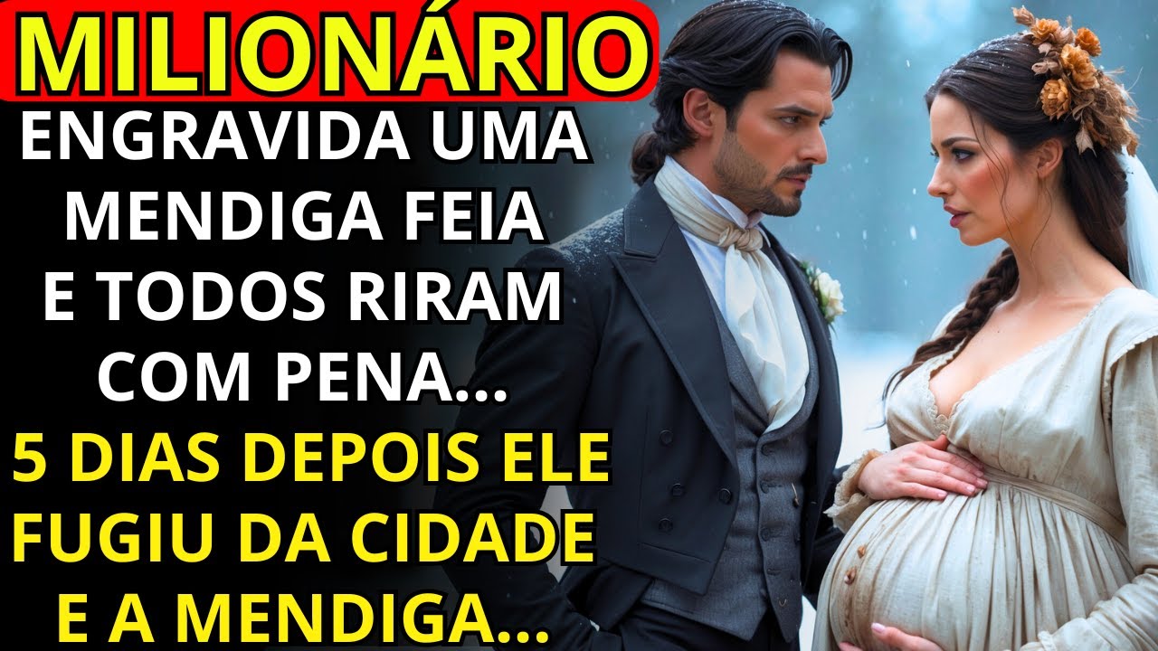 Bilionário Engravida Mendiga "Feia"... 5 dias depois ele Fugiu e a Mendiga...