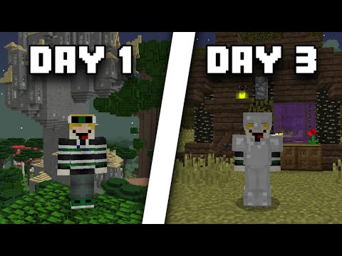I Spent 100 Days In The Minecraft Twilight Forest...Here Are Days 1-3