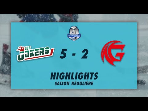 Jokers de Cergy-Pontoise 5-2 Gothiques d'Amiens - Highlights - Synerglace Ligue Magnus 2022/23