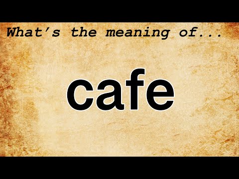 Café Significado: Definição de Café
