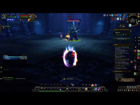Kwuin and Endyana in Torghast dealing HUGE deeps!!