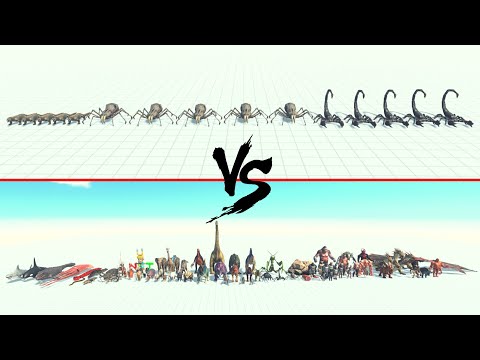 Poison Squad Vs All Units ARBS | Animal Revolt Battle Simulator