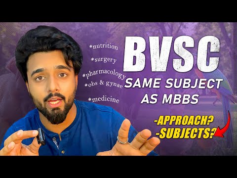 Veterinary science subjects in *BVSc✅🧑‍⚕️Medicine, surgery, pharmacology & lot more | BVSc Vs MBBS🔥